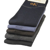 Men's Cotton Crew Socks-5 Pair