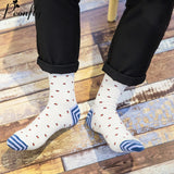 Men's Cotton Fashion Socks 5 Pair