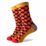 Men's Colorful  Dress Socks 6 Pair
