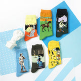 Unisex Oil Painting Unisex Socks