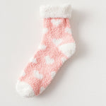 Women's Warm Fluffy Heart Ankle Socks Clearance