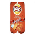 Women's Happy Snack Casual Long Socks