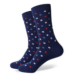 Men's Cotton Assorted Pattern Business Socks