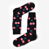 Unisex Colorful Couple's Crew Socks