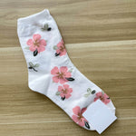 Women's Casual Floral & Animal Crew Socks