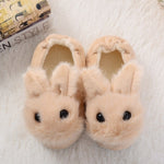 Children's Cotton Rabbit Ears Plush Slippers Clearance