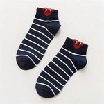 Women's and Girl's 3D Red Heart Happy Ankle Socks