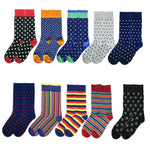 Men's Happy Business Crew Socks