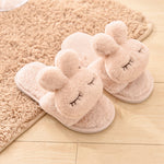 Girl's Winter Faux Fur Warm Non-Slip Slippers Clearance