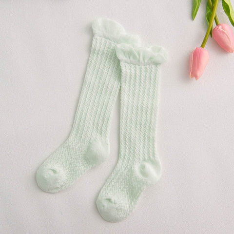 Children's Cotton Mesh Baby Girl Socks