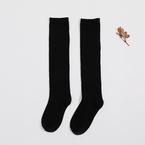Women's Schoolgirl Cotton Winter Long Socks Clearance