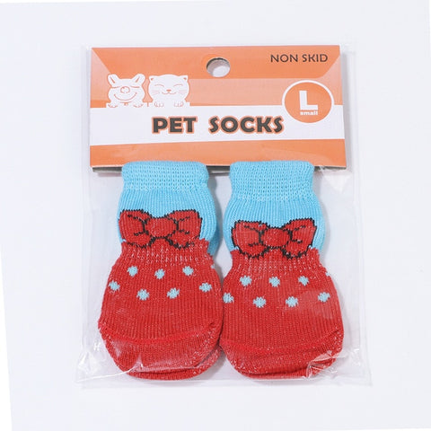 Warm Pet Anti-Slip Socks Clearance