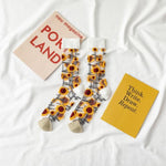 Women's Floral Transparent Ankle Socks