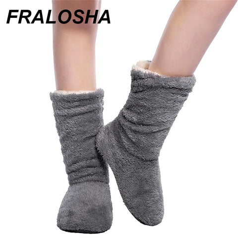 Women's Plush Warm Sock Slippers Clearance