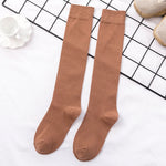 Women's Schoolgirl Cotton Winter Long Socks Clearance