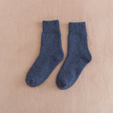 Women's Thick Winter  Wool Harajuku Retro Cashmere Socks 5 Pair Clearance