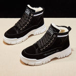 Women's Casual Lace-up Fashion High Top Sneakers Clearance