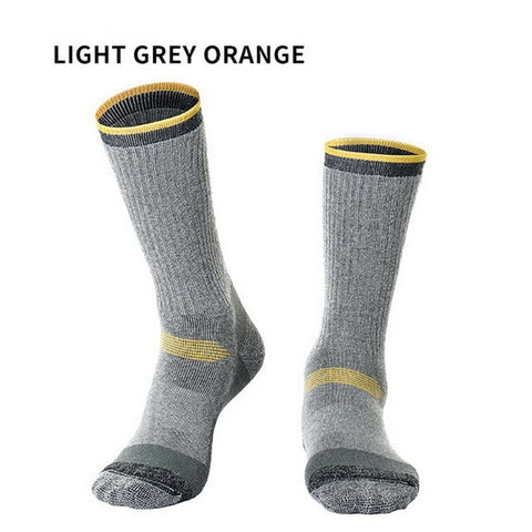 Unisex Merino Wool Thermal Outdoor Sports Socks 2 Pairs Clearance