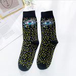 Women's Colorful Occidental Fashion Socks