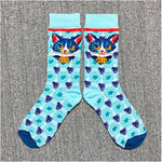 Women's Colorful Occidental Fashion Socks