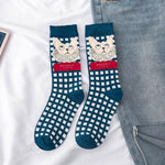 Women's Colorful Occidental Fashion Socks