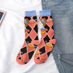Women's Colorful Occidental Fashion Socks