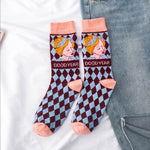 Women's Colorful Occidental Fashion Socks