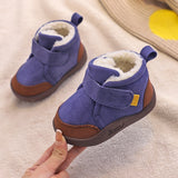 Infant  & Toddler Warm Plush Soft Bottom Boots Clearance