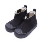 Children's Casual High Top Casual Faux Fur Lined Canvas Shoes Clearance