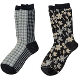 Women's Fashion Long Cotton Socks 1 or 2 Pairs
