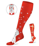 Women's Christmas Compression Socks Clearance