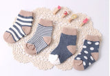 Newborn Baby Unisex Socks 4 Pair