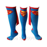 Unisex Caped Superhero  Knee Socks