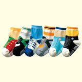 Unisex Baby Anti-slip Socks 6 Pair