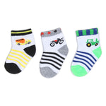 Unisex Baby Ankle Socks 3 Pair