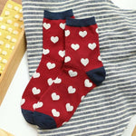 Women's Cotton Heart Socks