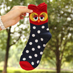 Women's Fashion Owl Socks