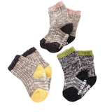 Unisex Winter Knit Warm  Baby Socks 3 Pairs Clearance