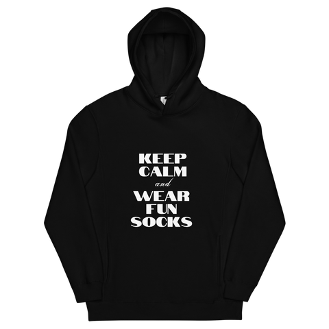 Unisex Fashion Quoted Hoodie - Keep Calm