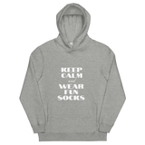 Unisex Fashion Quoted Hoodie - Keep Calm